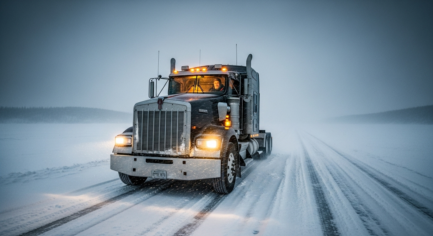 How to Work As An Ice Road Trucker