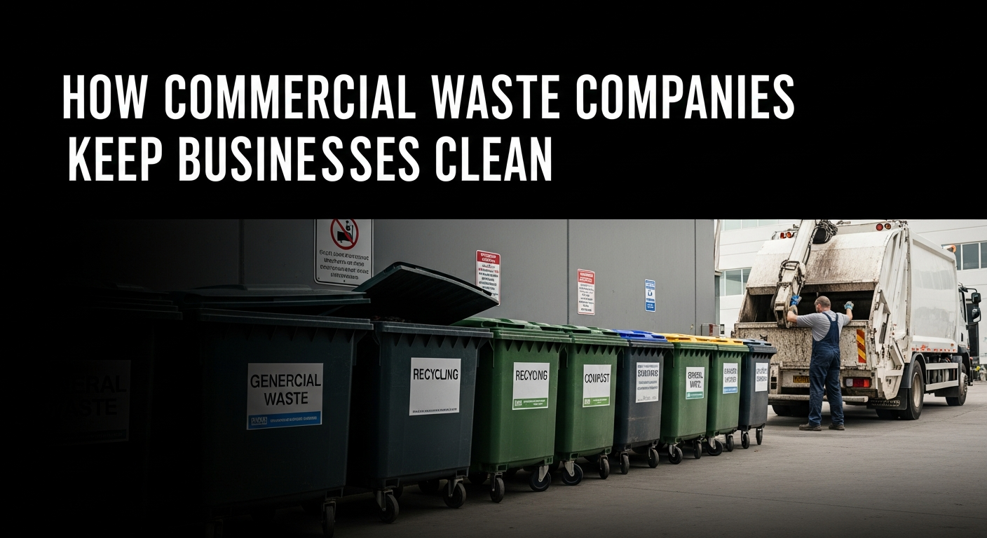 How Commercial Waste Companies Keep Businesses Clean